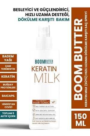 Boom Butter Keratin Milk Fast Growth Anti-Loss Hair Spray 150ml - Procsin