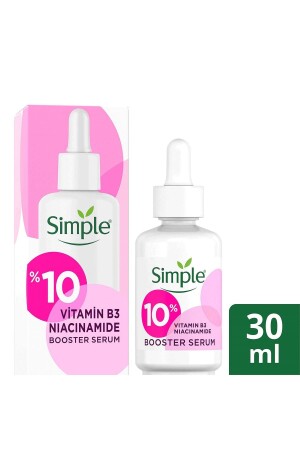 Booster Serum %10 B3 Niacinamide Vitamini Eşit Cilt Tonu ve Görünümü 30 ml 8720181157134 - Simple