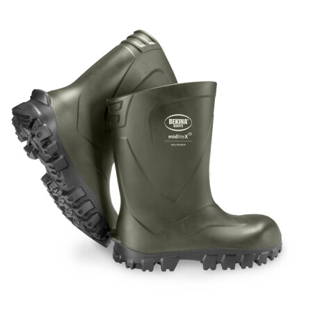 Boots BEKINA Midlitex Solid Grip O4, green - Bekina