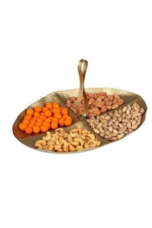 Bora Metal Snack Bowl Antique BEG0488 - Evisimo