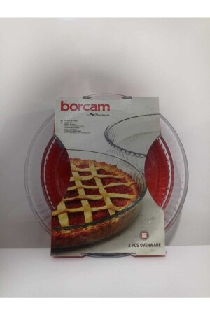 Borcam 2 Piece Round Oven Tray 154411276 - Paşabahçe
