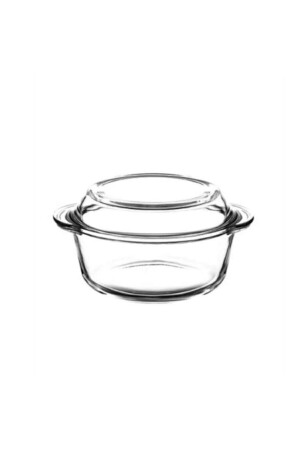 Borcam 59023 Rundtopf mit Glasdeckel 1450 cc P59023-1 - Paşabahçe