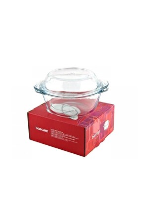 Borcam 59033 Topf mit Glasdeckel, 840 cc. - Paşabahçe