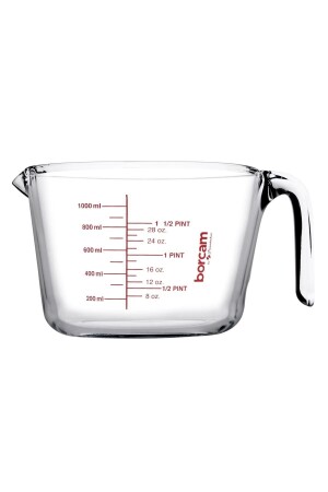 Borcam Ölçü Kabı - 1000cc P59186-1109402 - Paşabahçe