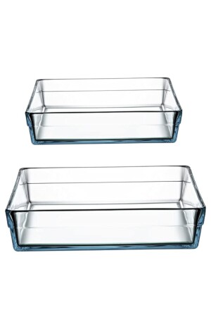 Borcam Premium Square Tray Set (LARGE SMALL) Fma99929 Fma99930 159 may85 - Paşabahçe