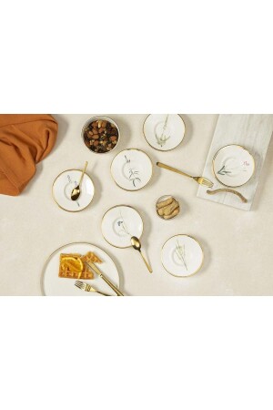 Botanical 6 Piece Tea Plate 11 Cm 04alm008020 - Porland