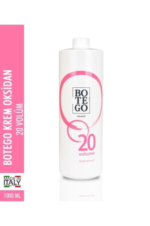 Botego Milano Cream Oxidant 6% 20 Volume 1000 ml - Botegohair
