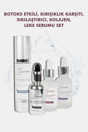 Botox Effective Wrinkle Remover - Skin Firming - Blemish Serum 4-Piece Care Set - Luxydem