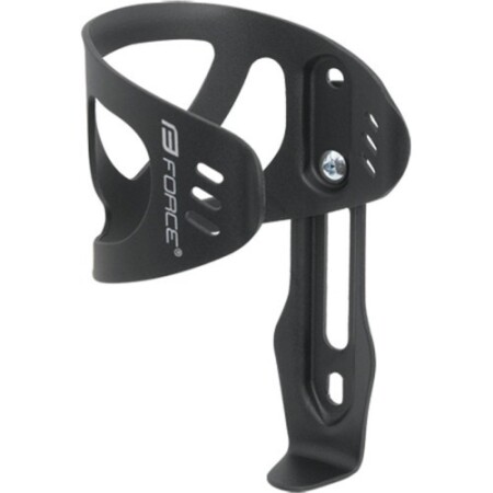 Bottle holder FORCE Uni (aluminum, matte black) - Force