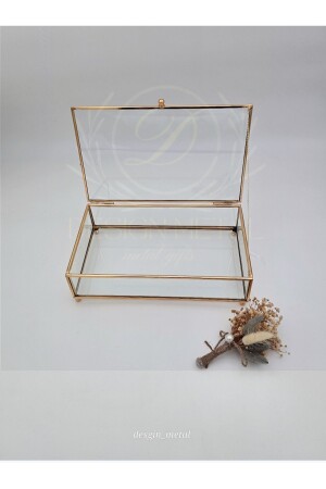 Box 25*15 *5 C. m Gift Chocolate Box Gold Color - Cam