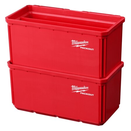 Boxes MILWAUKEE Packout 100x200mm, 2pcs. - Milwaukee Packout