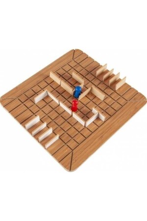 Boxless Wooden Corridor Maze Obstacle And Block If Tight Game - Zekice Oyuncak