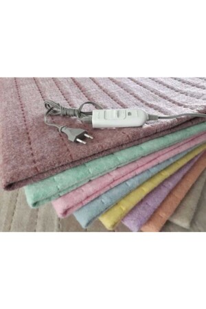 -boyralı Double Electric Blanket Felted BOY-EB - Seçkin