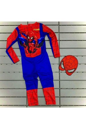 Boys Costume New Spiderman Costume with Mask for Ages 3-10 - Spiderman