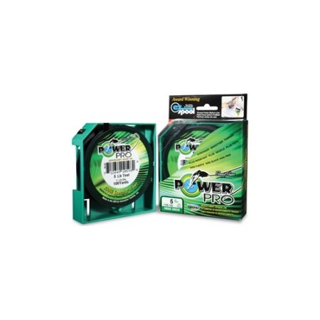 Braided line Power Pro 135mm, 0.08mm, 4kg, green - Power Pro