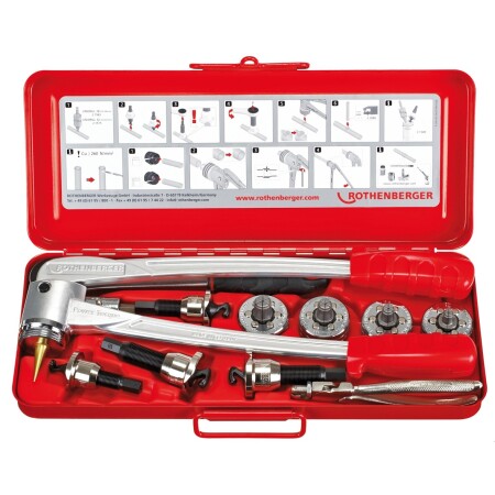 Branch forming tool ROTHENBERGER Roloc Combi T (12-15-18-22mm) - Rothenberger