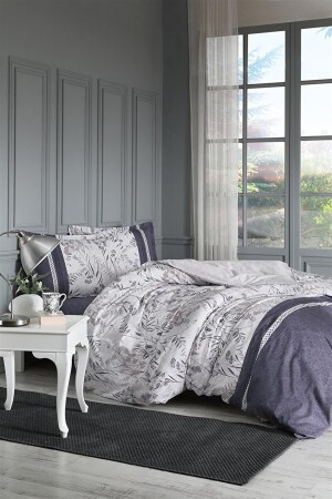 Branch King Size Duvet Cover Set White EVTNVTÖZDL00657 - Özdilek