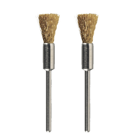 Brass brushes PROXXON Ø8mm, 2pcs. - PROXXON MICROMOT
