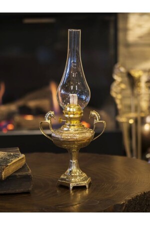 Brass Gas Lamp BKPRNÇGZLMBASI - Bakır Concept