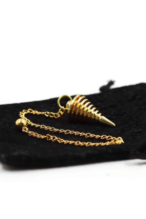 Brass Pendulum Pendulum Spiral Shaped Striped Model TAKIAĞACI0898 - MYTAKIAĞACIMFH