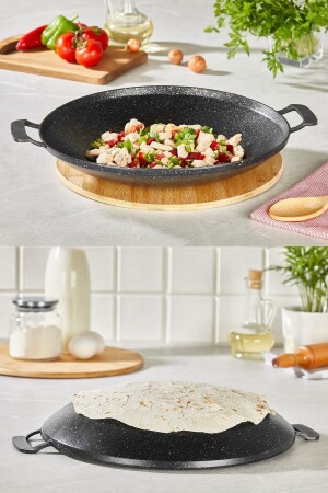 Bräter-Pfannkuchenpfanne aus Gusseisen TYC00206011089 - Amboss