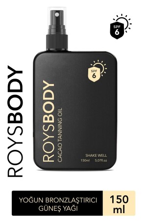 Bräunungskörperöl Intensives Bräunungsöl 150 ml SPF 6 Ryss - ROYS beauty