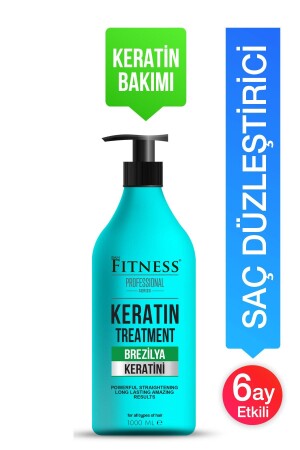 Brazilian Blow Dry Keratin Care 1000 ml Permanent Repair and Hair Straightener - Fitness Professional