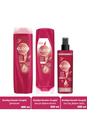 Brazilian Keratin Therapy Hair Care Series Set of 3 - Elidor