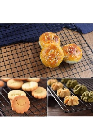 Bread, Cookies, Cake, Pastry Cooling and Resting Glazing Wire 26*41 Cm 10102503202216 - WorkAsist