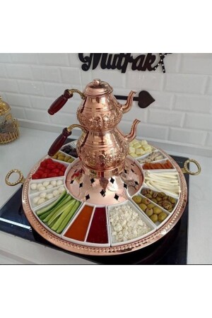 Breakfast Set with Copper Teapot bkr-01 - Gema
