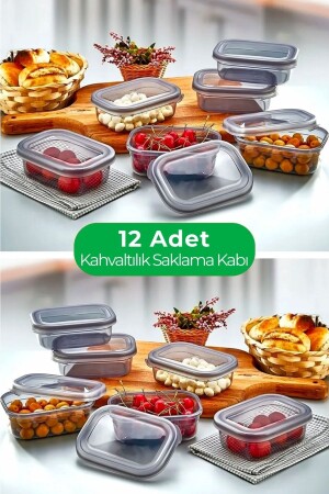 Breakfast Storage Container Set of 12 DVT21 - WEYNE