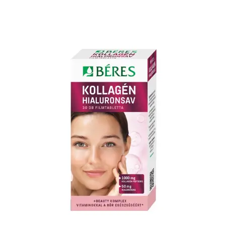 Béres Collagen and Hyaluronic Acid (30 Tablets) - Béres