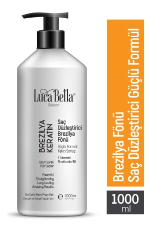 Brezilya Fönü Keratin Bakımı 1000 ml Kalıcı Onarıcı Ve Saç Düzleştirici - Luca Bella