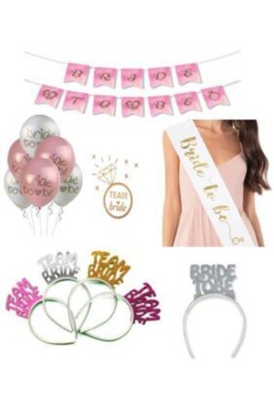 Bride To Be Parti Set 33 Parça Bekarlığa Veda - Partimarket