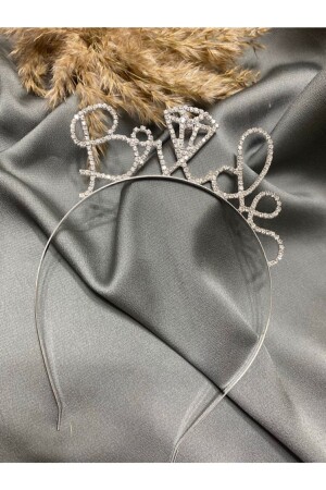 Bride Written Crystal Stone Crown - Fashion Jewelry