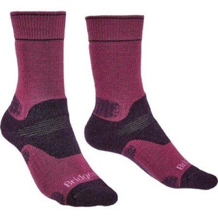 Bridgedale Hike Performance Berry Socks, purple - 352 - Bridgedale