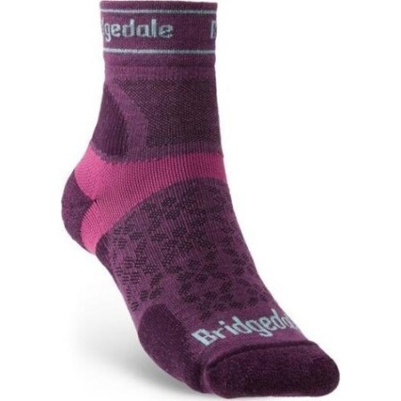 Bridgedale TrailRun Merino-Socken, lila - 195 - Bridgedale
