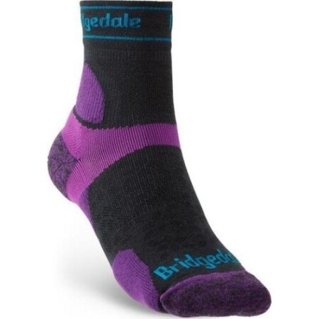Bridgedale TrailRun Merino Socks, purple/black - 260 - Bridgedale