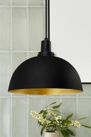 Brienz Black Pendant Chandelier Pendant Lamp Living Room Kitchen Chandeliers Patisserie Cafe Barbershop Models BMM7161 - Bamyum