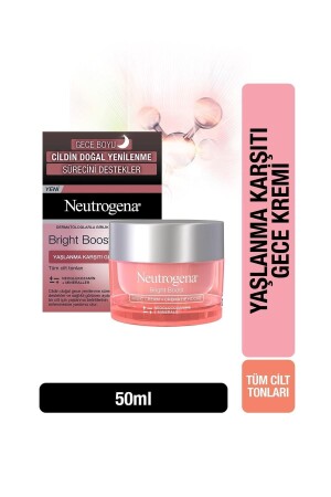 Bright Boost Yaşlanma Karşıtı Gece Kremi 50 Ml 3574661632179 - Neutrogena