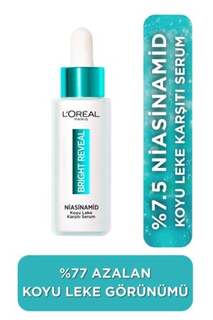Bright Reveal Anti-Dark Spot Serum, wirksam bei Akne- und Altersflecken 7. 5 % Niacinamid 30 ml - L'oreal Paris