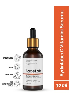 Brightening, Revitalizing and Nourishing Vitamin C Serum 30 ml 8682835473031 - FaceLab