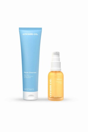 Brightening Smoothing Regenerating Acne & Anti-Blemish Cleanser Renewing Duo CC122 - Cream Co.