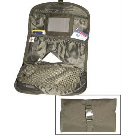 BRITISH OD TOILET BAG - MIL-TEC