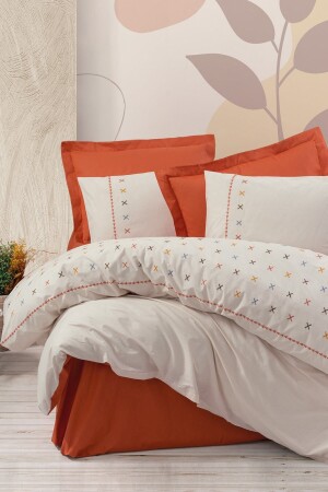 Brode Doppelbettbezug-Set Joli Tile 8680108062715 - Cotton Box