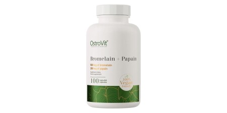 Bromelain + Papain - 100 caps - OstroVit