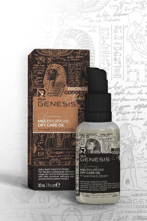 Bronze Goddes Bright Base & Dry Care Oil for Daily Use 30 ml Dry Oil Base - Piar Genesis