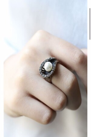 Bronzering mit Perle - Ceso Accesories