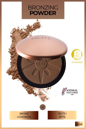 Bronzing Powder 20 Bronzing Powder - Note Cosmetics