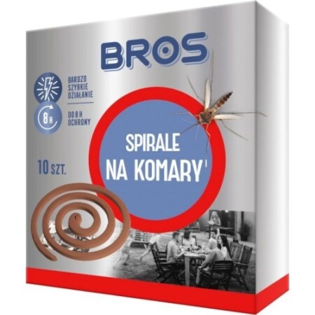 Bros mosquito coils, 10pcs - Bros